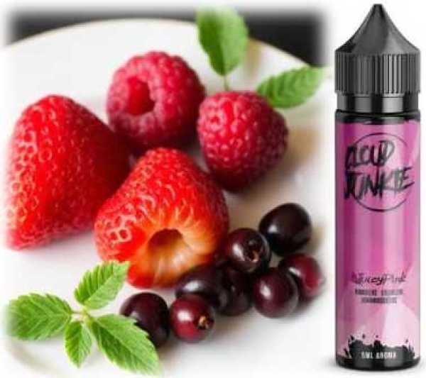JuicyPink Cloud Junkie Aroma 10ml-60ml Erdbeeren Himbeeren Johannisbeeren