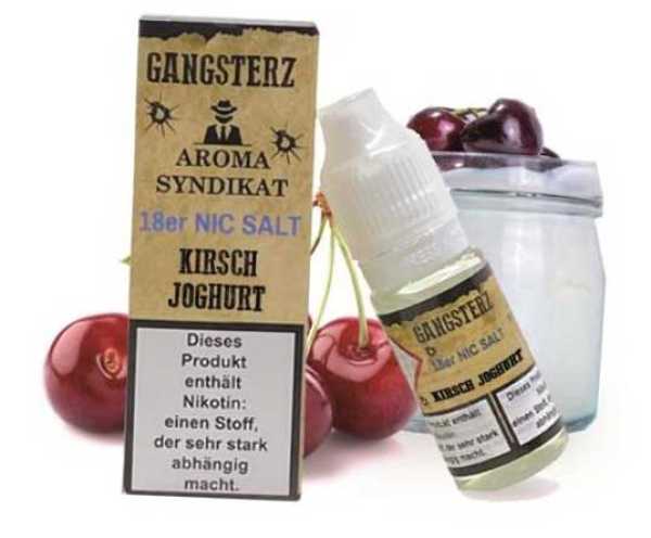 Kirsch Joghurt Gangsterz Nikotinsalz Liquid 10ml
