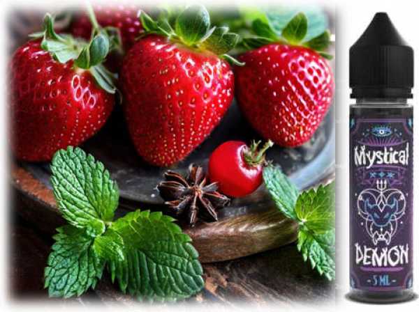Demon Erdbeeren Kirschen Anis Menthol Minze 10ml Liquid Demon Erdbeeren Kirschen Anis Menthol Minze 10ml Liquid
