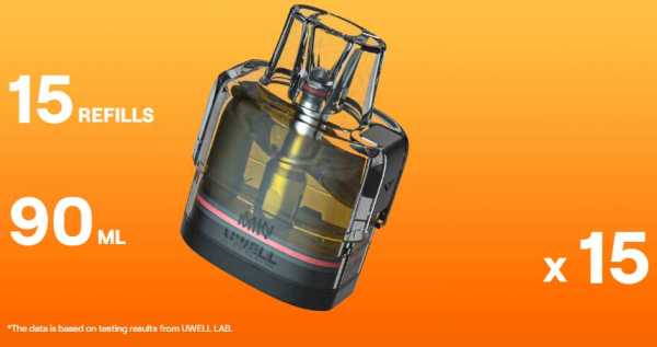 Typhos SE Kit 45W 2000mAh Uwell Pod 0,6 Ohm Airflow Control  6,0 ml