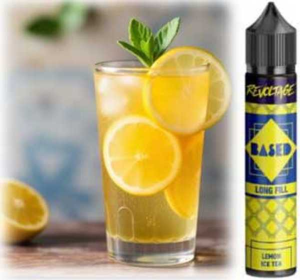 Lemon Ice Tea Zitronen Eistee Revoltage Based Aroma 10ml in 60ml