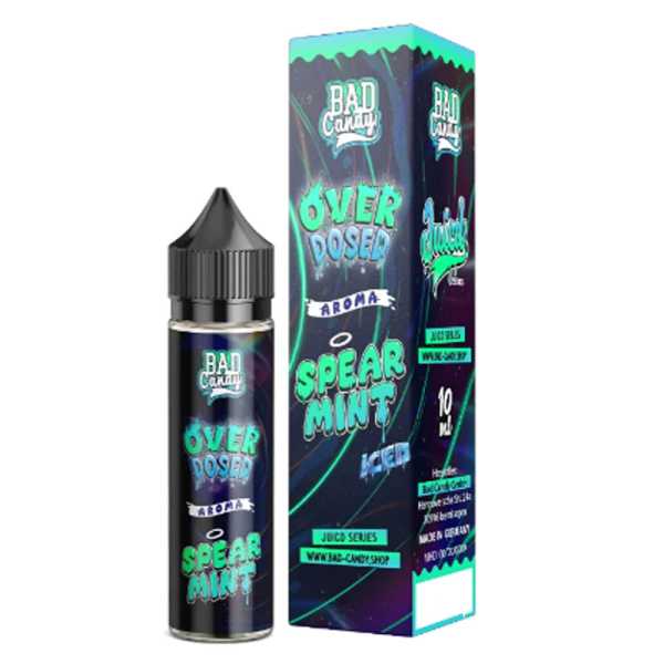 JUICD Bad Candy Spearmint Longfill Aroma 10-in-60ml - erfrischender Minz Kaugummi