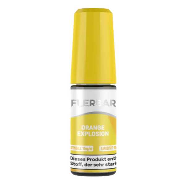 Flerbar Orange Explosion Nikotinsalz Liquid 10ml