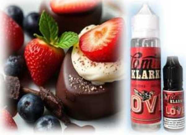 Love Tom Klarks Liquid Aroma Tom Klarks 10ml in 60ml Beeren Schokolade