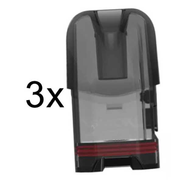 3 x Nfix Pro Pod Smok Leer 2ml ohne Coils benötigt LP1 Meshed