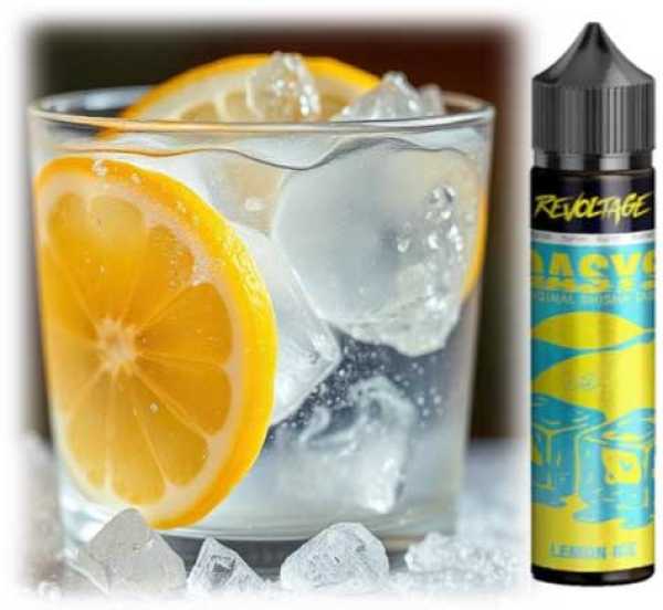 Lemon Ice Zitrone Menthol Revoltage Rocks Oasys Aroma 8ml in 60ml