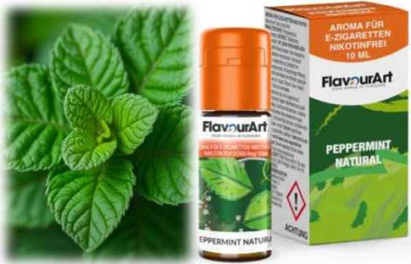 Peppermint Natural Flavour Art Aroma 10ml Pfefferminze
