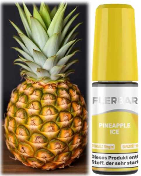 Flerbar Pineapple Ice Nikotinsalz Liquid 10ml