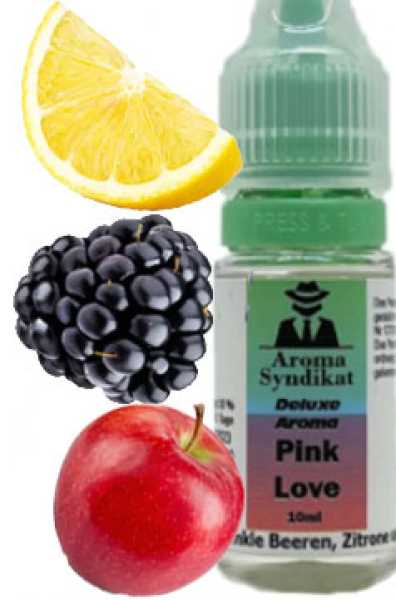 Pink Love (Apfel, Beeren, Zitrone) Aroma 10ml von Syndikat Aroma 5 bis 10%
