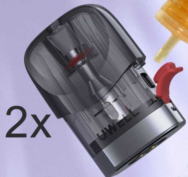 2 x Pod für Popreel N1 1,2 Ohm Uwell (auch für Yearn Neat 2)