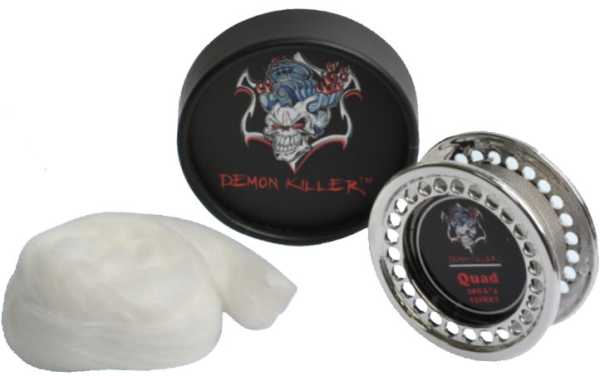 Quad Wire Wickel Draht 5 Meter 28GA * 4 Demon Killer mit Watte für Selbstwickelverdampfer