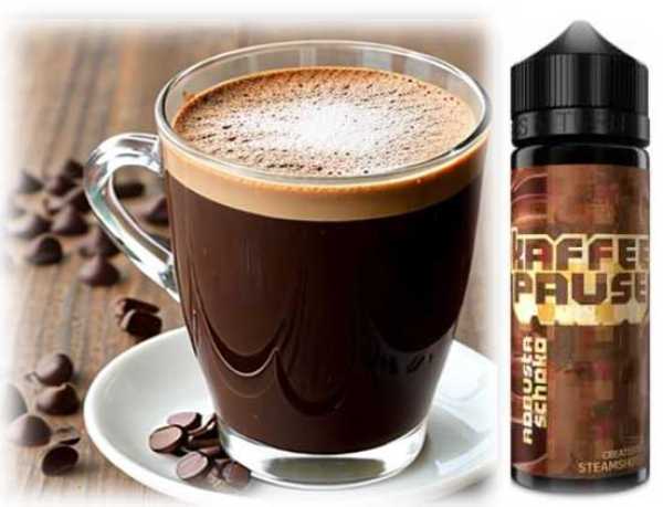 Robusta Schoko Kaffee Schokolade Kaffeepause Steamshots 10ml-in-120ml