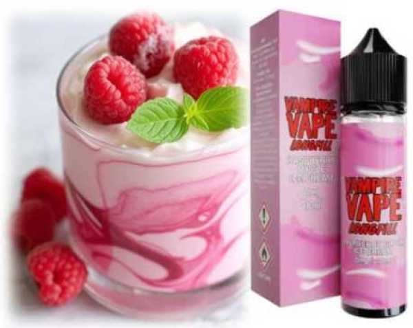 Raspberry Ripple Ice Vanilleeis Himbeeren Vampire Vape Liquid Aroma 10ml in 60ml