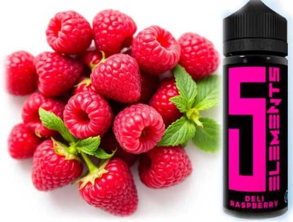 Himbeeren (Deli Raspberry) 5 Element Aroma von Vovan 10ml in 120ml Flasche