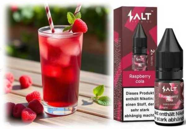 Raspberry Cola Himbeer Cola Salt Brew Co Nikotinsalz Liquid 10ml
