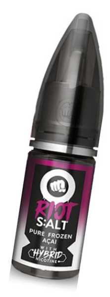 Nikotinsalz Riot Squad Liquid 10ml Pure Frozen Acai (Acai Beeren + Koolada)