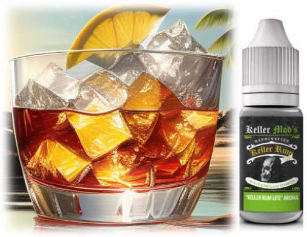 Rum Lite Rum Minze Keller Mods Aroma 10ml