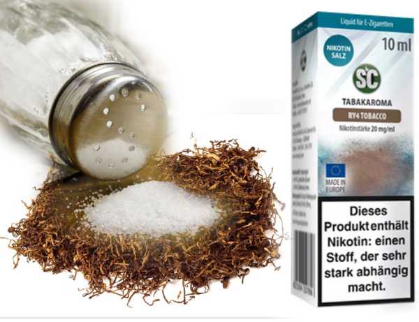 RY4 Nikotinsalz Tobacco SC Liquid 20mg 10ml