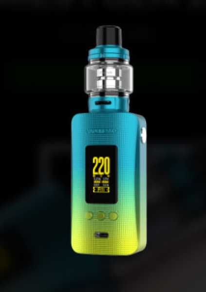 Gen 200 Akkuträger +  iTank Verdampfer E-Zigaretten Set 5ml 220W Vaporesso benötigt 2 x 18650