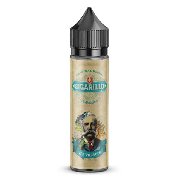 Ice Tobacco Sigarillo  Liquid Aroma 6 ml in 60ml (Kalter Tabak)