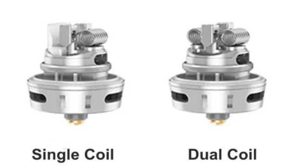 Creed RTA Selbstwickel-Verdampfer Geekvape 6,5ml 25mm Dual Coil, Single Coil