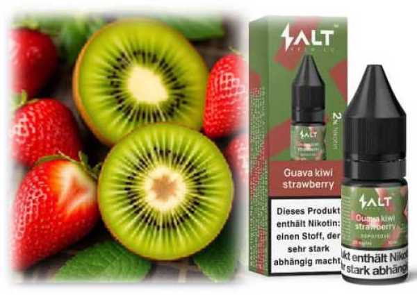 Guava Kiwi Strawberry Guave Kiwi Erdbeere Salt Brew Co Nikotinsalz Liquid 10ml