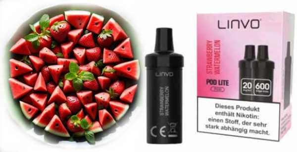 Strawberry Watermelon Wassermelone Erdbeere Linvo Pod Lite 20mg/ml 2 St.