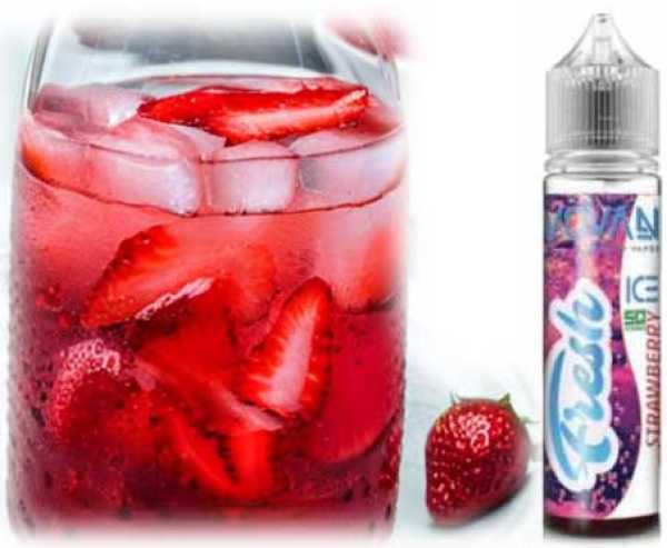 Strawberry Fresh Ice Erdbeere Kälte Fresh Ice Vovan Premium 10-in-60ml
