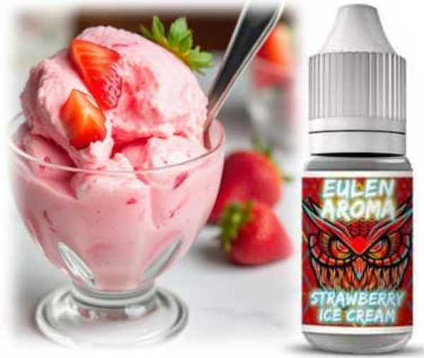 Strawberry Ice Cream  Erdbeeren Eiscreme Eulen Aroma 10ml