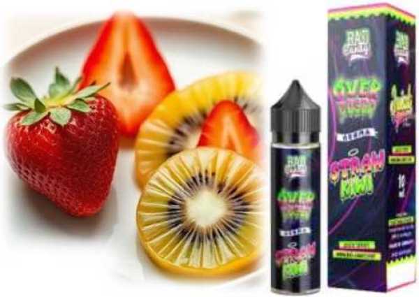 JUICD Bad Candy Straw Kiwi Longfill Aroma 10-in-60ml - Erdbeer und Kiwi mit leichter Frische
