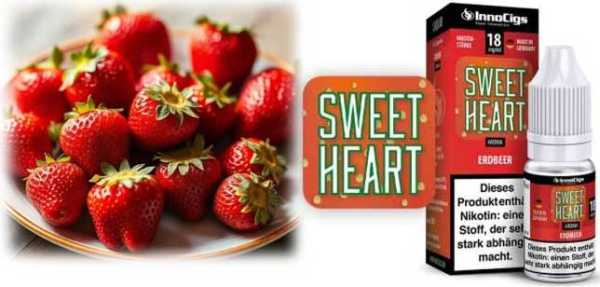 Erdbeeren Sweet Heart Innocigs 10ml Liquid Flüssigkeit