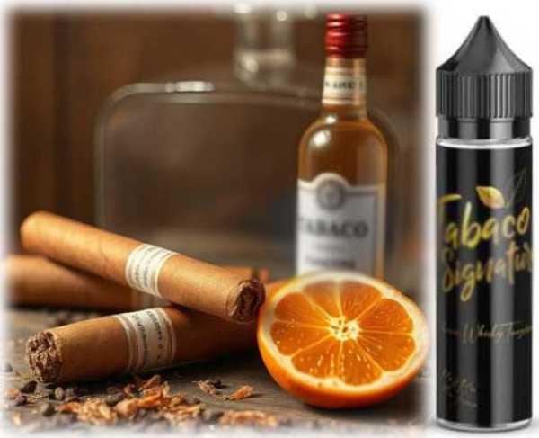 Whisky Tangerine Tabaco Signature Tabak Whisky Mandarine Lädla Juice Volle Fresse 10-in-60ml
