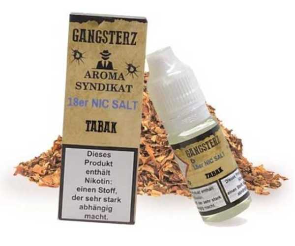 Tabak Nikotinsalz Liquid Gangsterz 10ml