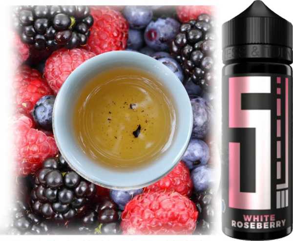 Weißer Tee Beeren (White Roseberry) 5 Element Aroma von Vovan 10ml in 120ml Flasche