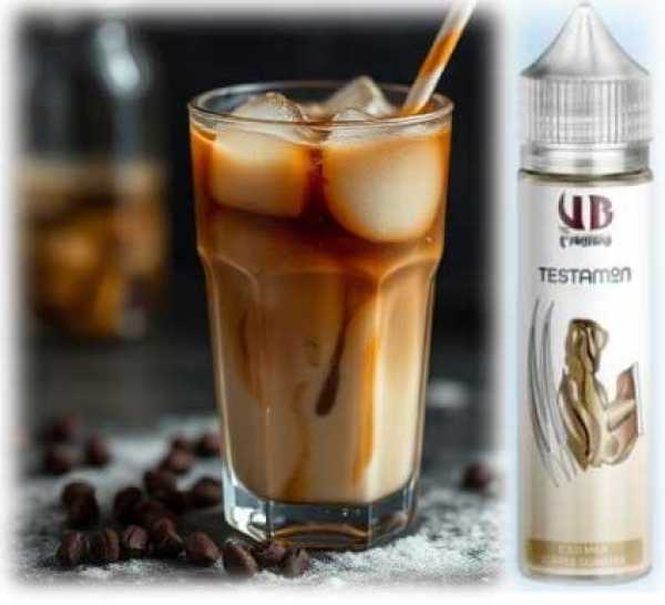 Ice Kaffee UB Fighters Testamon Liquid Aroma 5ml in 60ml Flasche