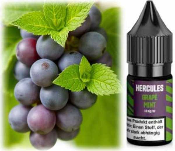 Grape Mint Traube Minze Hercules 10ml Nikotinsalz Liquid
