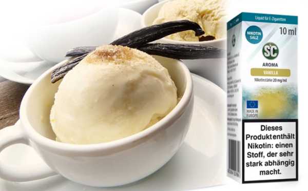 Vanilla Vanille Nikotinsalz SC Liquid 20mg 10ml