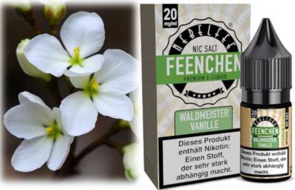 Waldmeister Vanille 10ml Nebelfee Nikotinsalz Liquid 10mg/ml 20mg/ml nikotinfrei