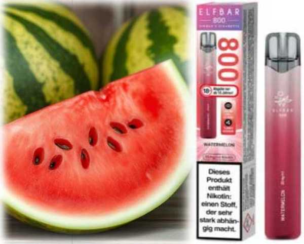 Watermelon Elfbar Elfbar 800 20mg Nikotinsalz Wassermelone