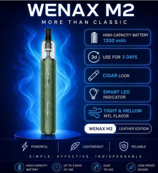 Geekvape Wenax M1 Starter Set 16W Zugautomatik  400mAh 2.500 mAh