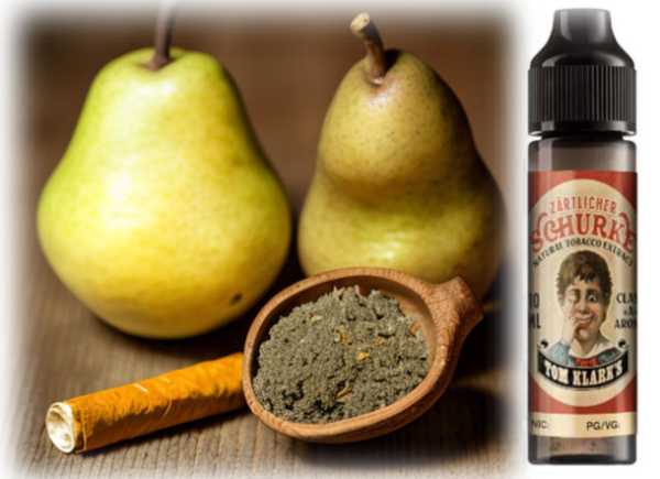 Zärtlicher Schurke Tom Klarks Birnen Tabak 10ml-in-60ml Liquid Aroma