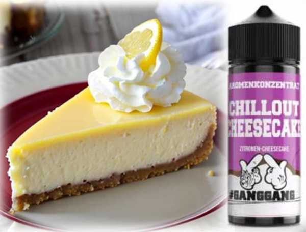 Chillout Cheesecake Zitronen Käsekuchen Ganggang 10ml-in-120ml