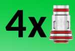 4 x Aeglos Coil 0,23 oder 0,8 Ohm für Uwell Aeglos Pod E-Zigarette