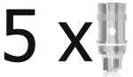 5 x EC Head Eleaf 0,3 Ohm für Melo, Melo Mini und iJust 2