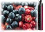 Strawberry & Blueberry Ice Erdbeeren Blaubeeren Koolada Einweg Zigarette NicSalt 20mg Made in UK