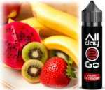 Erdbeere Kiwi Banane Granatapfel Drachenfrucht  Fruity Ice Drag ALLDAY2GO Liquid Aroma 5ml in 60ml Flasche