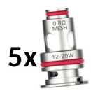 5 x GTX Mesh für Target PM80 0,60 Ohm 0,80 Ohm 1,20 Ohm Coils Ersatzverdampfer Vaporesso