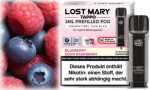 Blueberry Sour Raspberry Blaubeere Himbeere sauer Lost Mary Tappo Pod 2 Stück