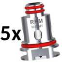 5 x RPM Mesh Coils 0,4 Ohm Smok für RPM40, Fetch Mini, RPM Standard