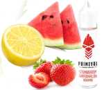Wassermelone Erdbeeren Zitrone Strawberry Watermelon Primeval Aroma 10ml in 60ml Flasche